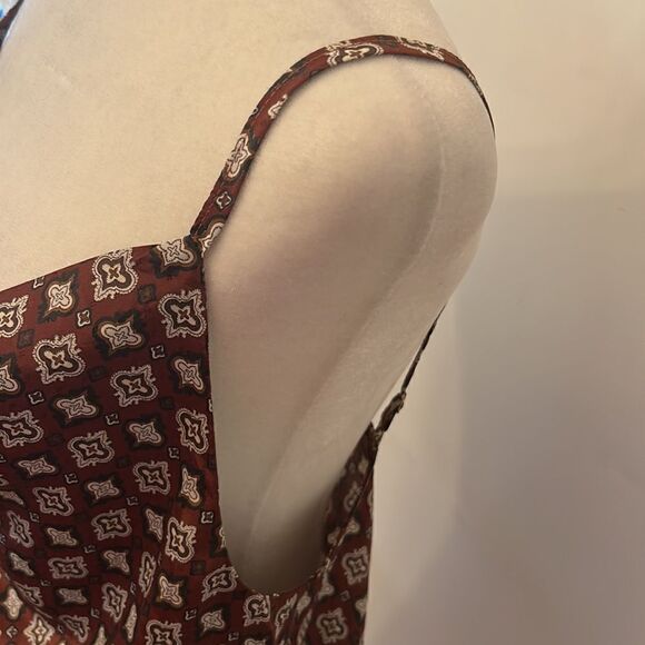 Bishop + Young spaghetti strap patterned tank Size S - Picture 4 of 8